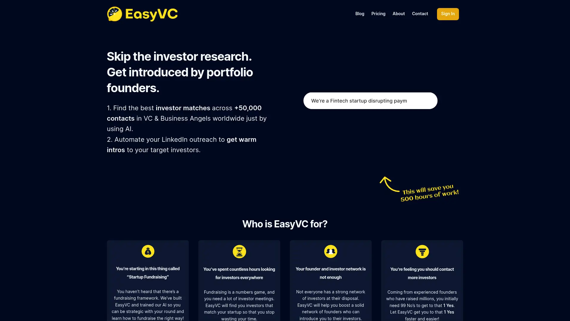 A screenshot of EasyVC